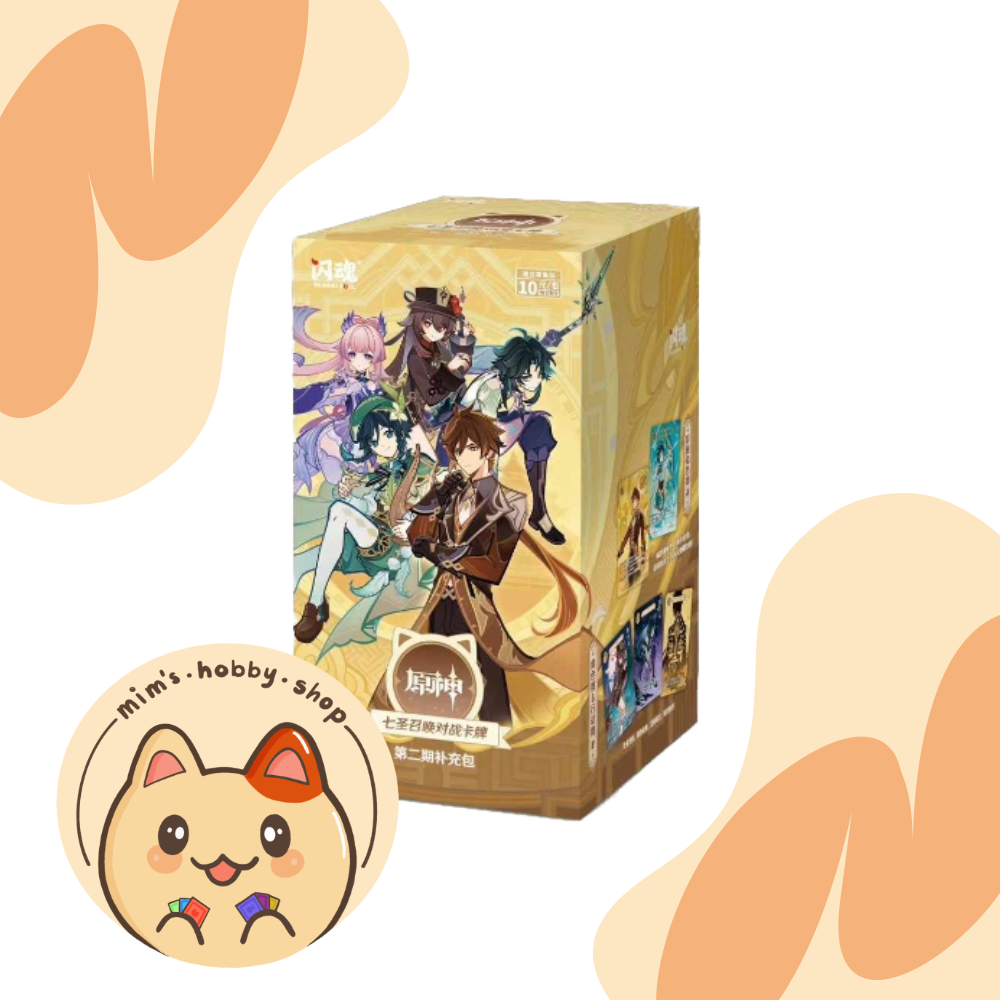 Genshin Impact Genius Invokation TCG Booster Box - Set 2 (Chinese) Mims Hobby Shop Genshin Impact Genius Invokation TCG Booster Box - Set 2 (Chinese) Mims Hobby Shop