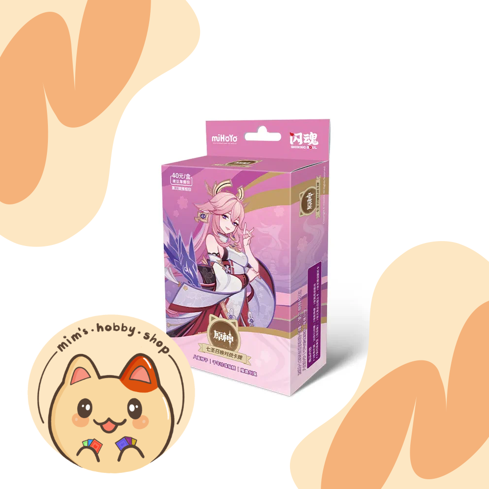 Yae Miko Deck - Genshin Impact Genius Invokation Set 3 (Chinese)