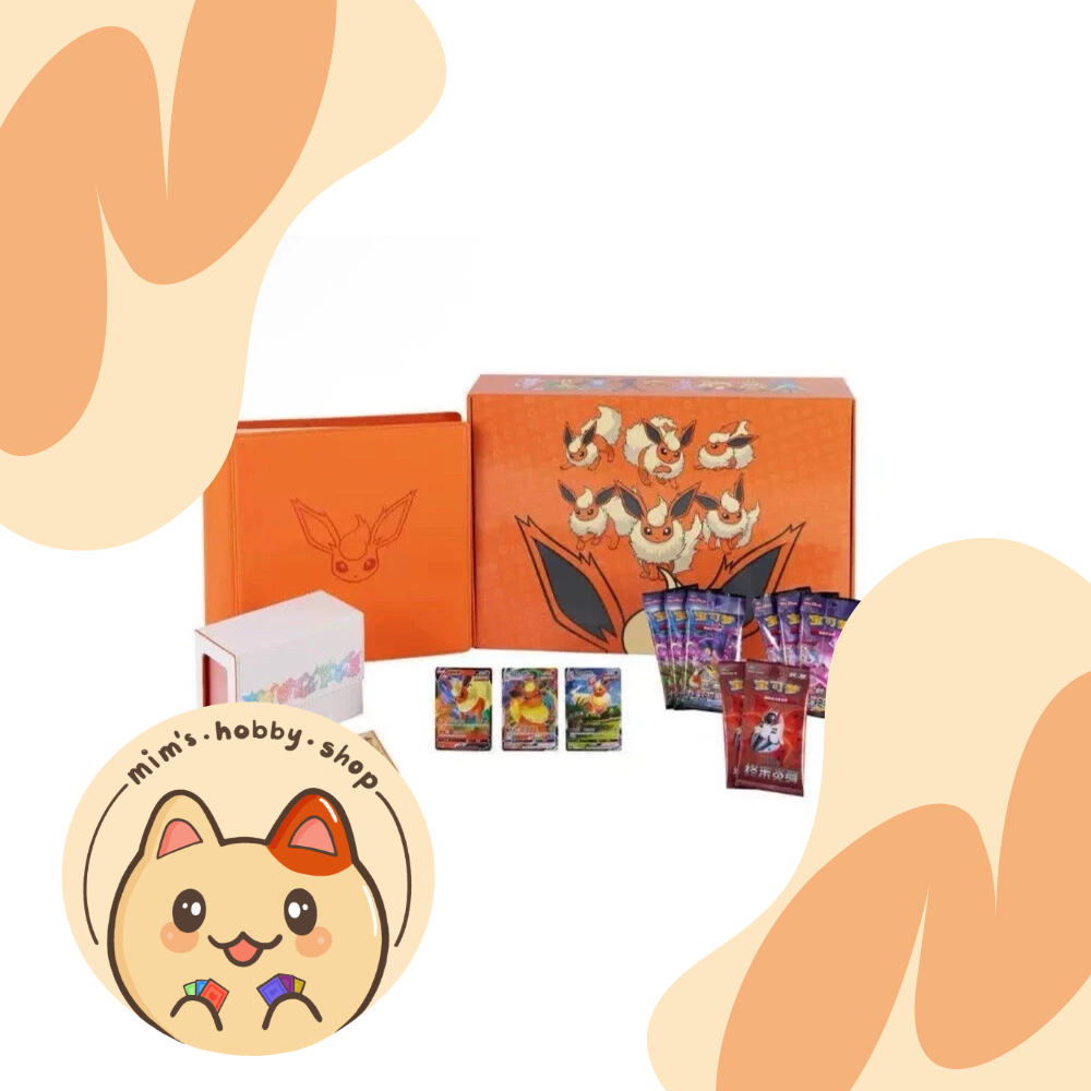 Pokemon Eevee Flareon GX Gift Box (Chinese)