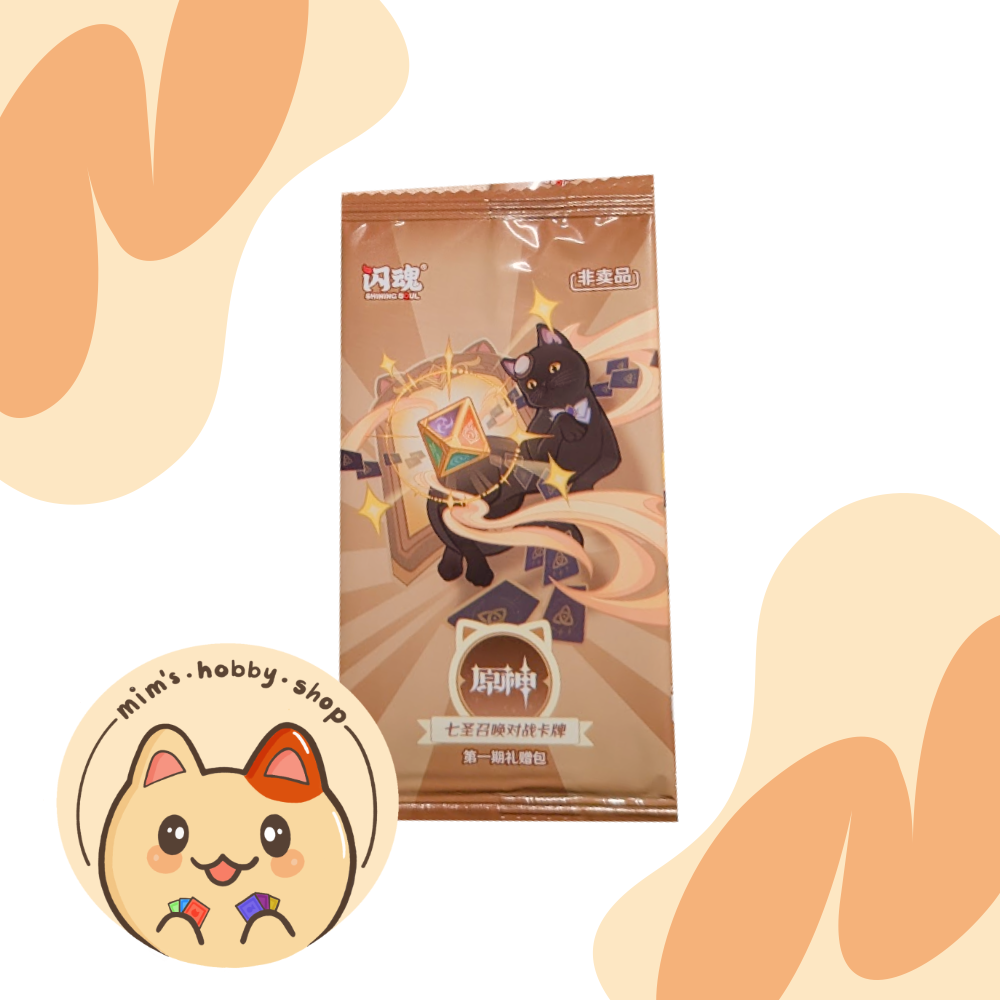 Genshin Impact Genius Invokation TCG Set 2 Promo Pack - Single Card (Chinese)